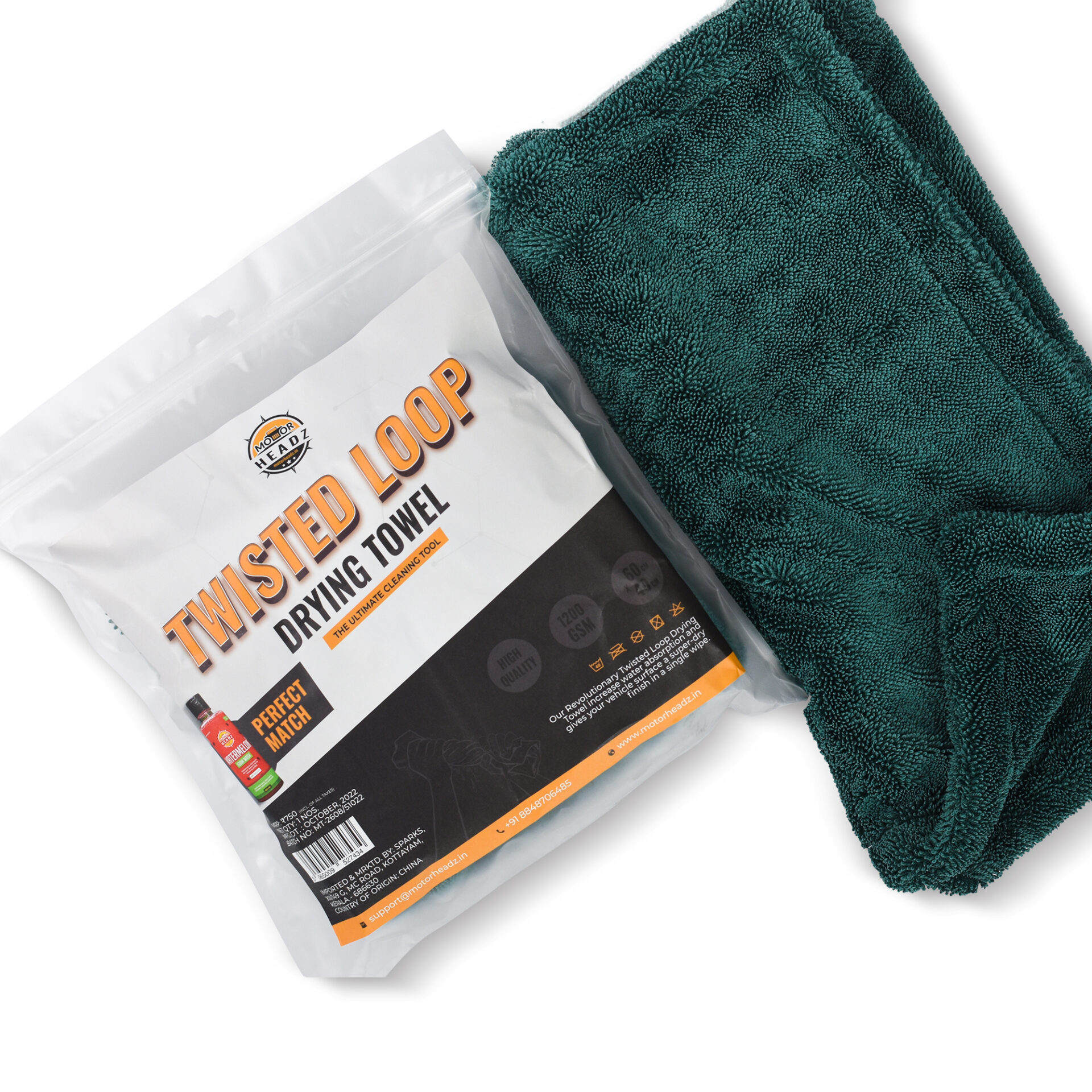 One-sided Twist Loop Towel – Microfibre Cloths