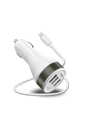 Car-Charger-(3.1-Amp-With-3-USB-Port)