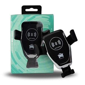 10W Qi Car Phone Holder with Wireless Charger