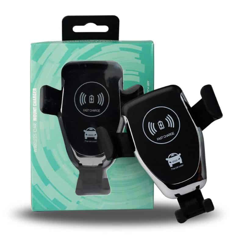 10W Qi Car Phone Holder with Wireless Charger