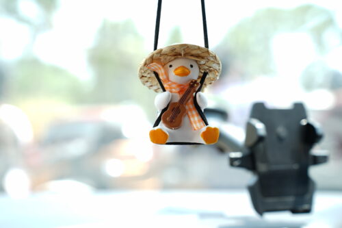 Super Cute Duck Car Mirror Hanging Accessory photo review