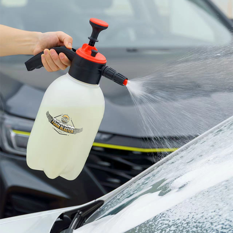 Car Wash Sprayer Foam Cannon For Hose Spray Form 2L Hand Pump Foam Car Wash  Dual-Purpose Nozzles Versatile Foam Sprayer For Car