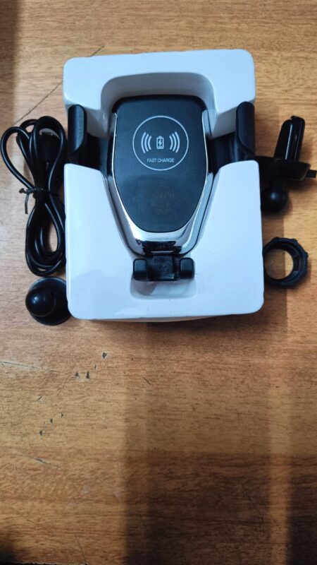 10W Qi Car Phone Holder with Wireless Charger photo review