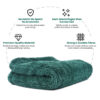 3 Twisted Loop Microfiber Towel