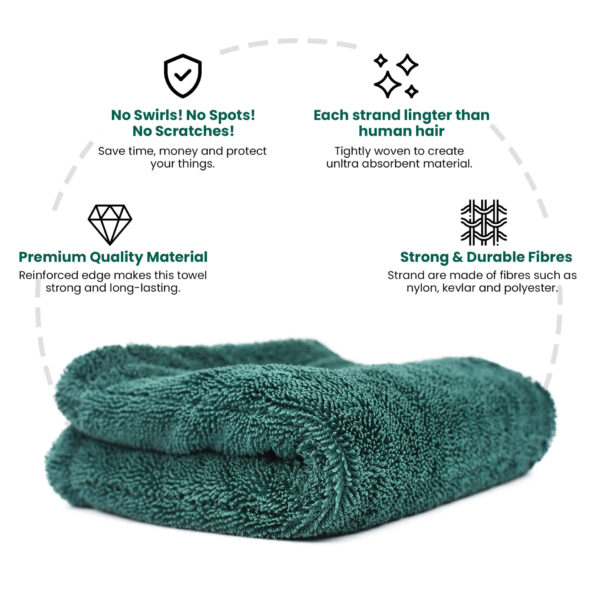3 Twisted Loop Microfiber Towel