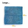 91KDWOfRduL._SL1500_ Blue 1200 GSM Twisted Loop Microfiber Drying Towel