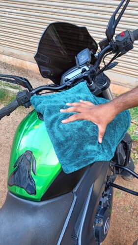 Motor Headz 1200 GSM Twisted Loop Microfiber Cloth photo review