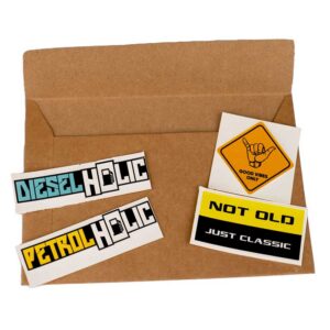 Distinctive Car & Motorcycle Sticker Collection - Grab Attention Wherever You Go