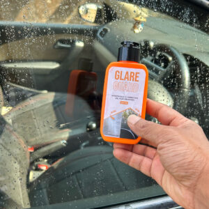 result Motor headz Glare-guard-oil film remover